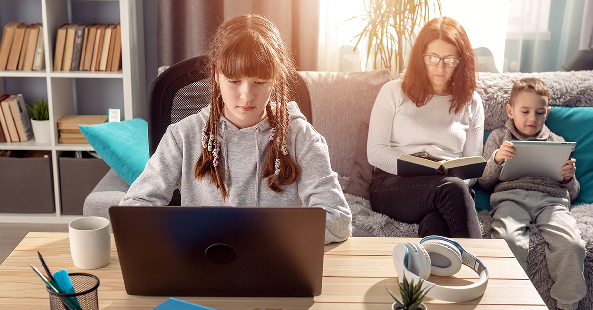 How does a family stay safe and sane in the face of so many screens vying for our attention? Finding a balance with technology is key.