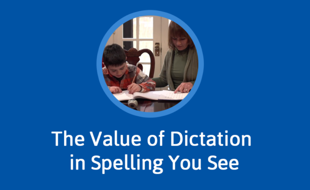 The value of dictation in Spelling You See cannot be understated. This is the way your student provides you with feedback as to their progress.