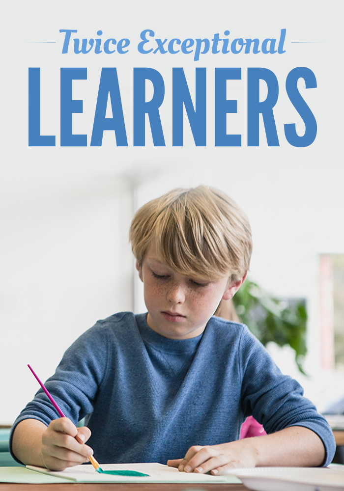 Twice exceptional, or 2e, is a relatively new term in the world of education. 2e students are gifted learners who face one or more learning difficulties. 