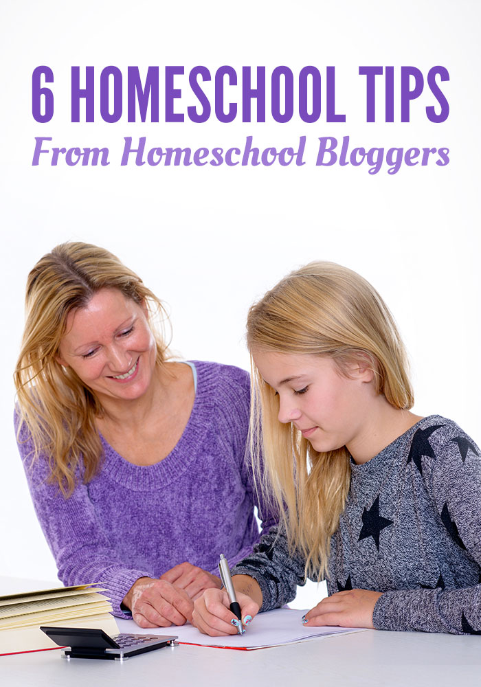 6 Homeschool Tips From Homeschool Bloggers