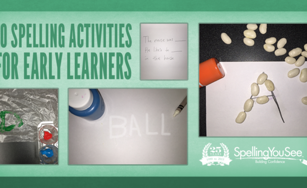 Spelling activities that are simple, fun, multi-sensory, and low-stress? Yes please!
