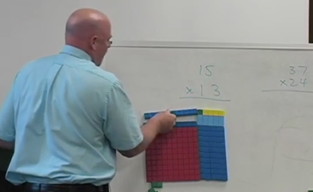 Watch as Steve Demme covers ways to teach your child math with this multiplication demonstration.