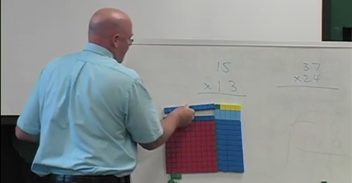 Watch as Steve Demme covers ways to teach your child math with this multiplication demonstration.