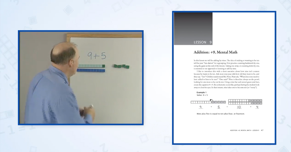 Short video on how to use the Math-U-See program.
