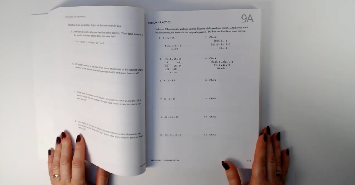 Short video about the curriculum materials in the Math-U-See program.