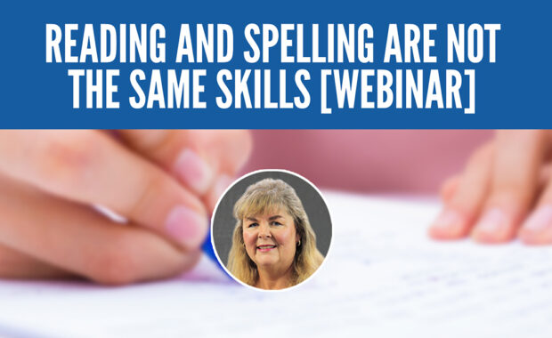 As parents, we often assume that if our children are terrific readers, they should also be terrific at spelling. But reading and spelling are actually opposite skills.