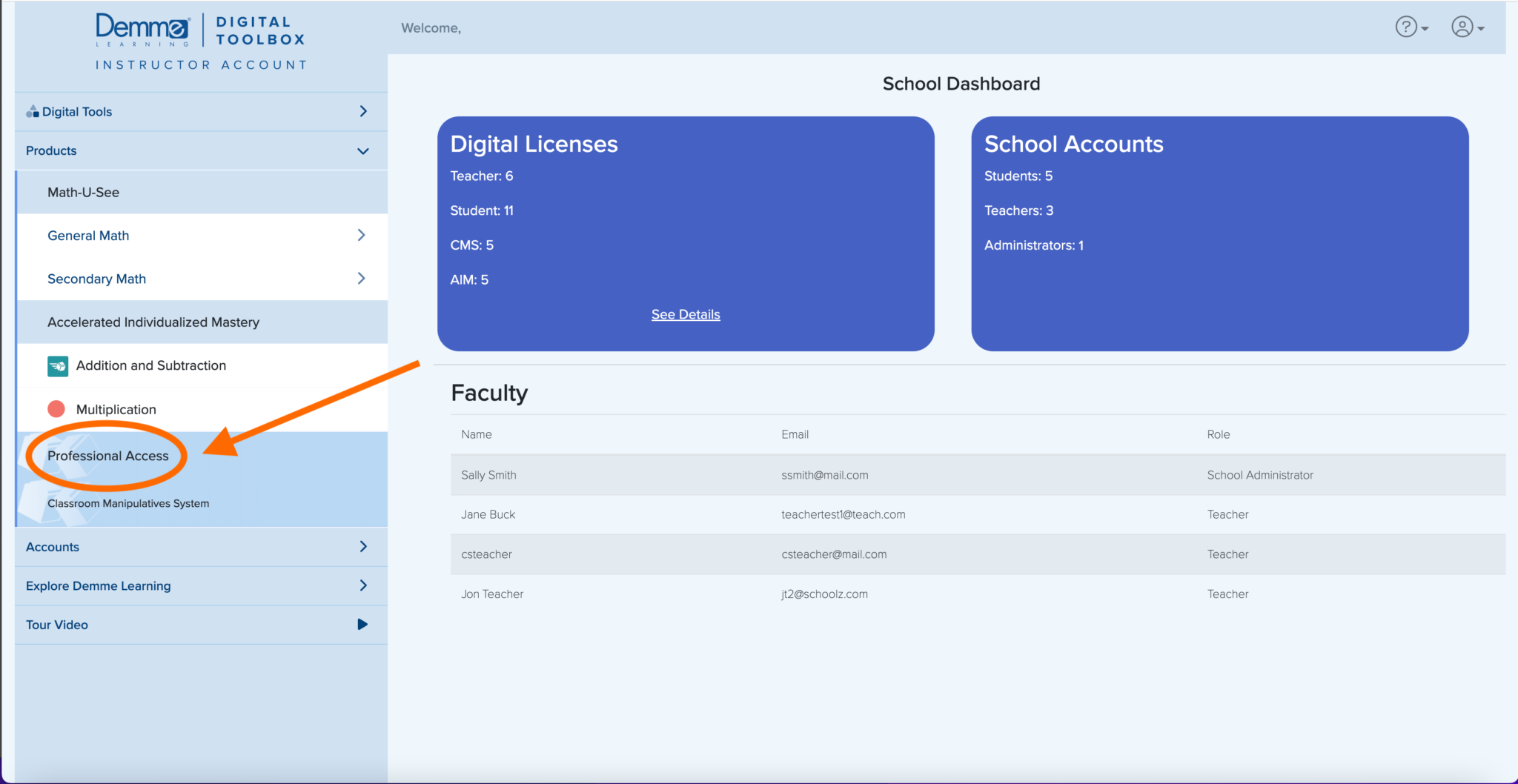 Professional Access - Demme Learning