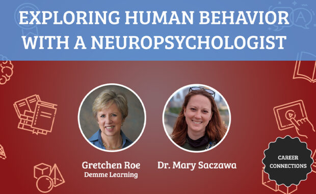 The show presenters are featured