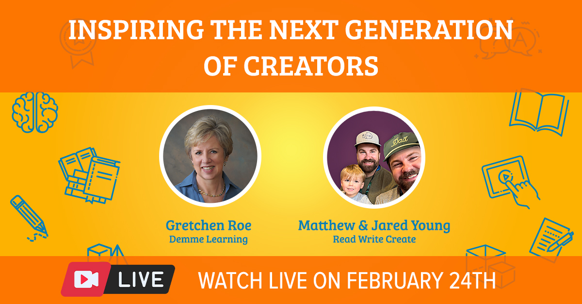 The show presenters are featured