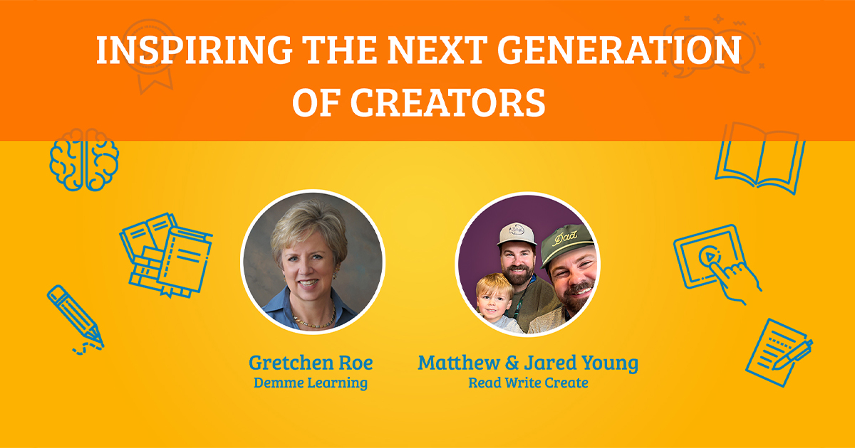 The show presenters are featured