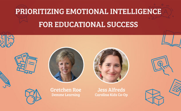 The show presenters are featured