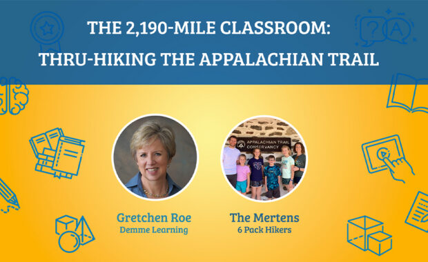 The show presenters are featured