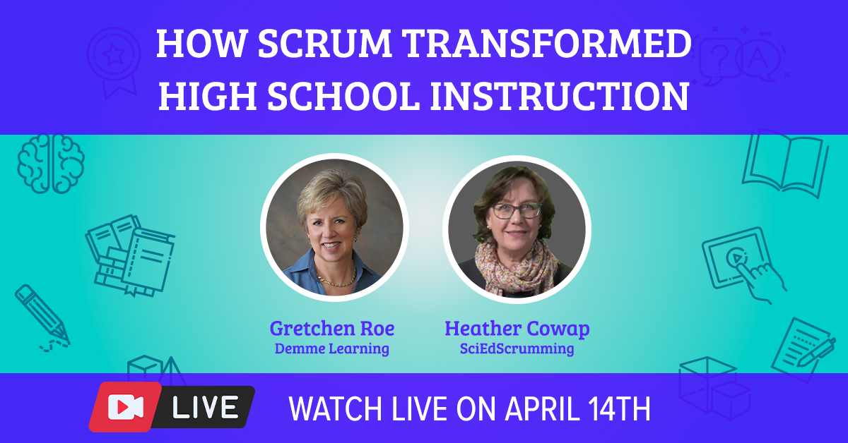 The show presenters are featured